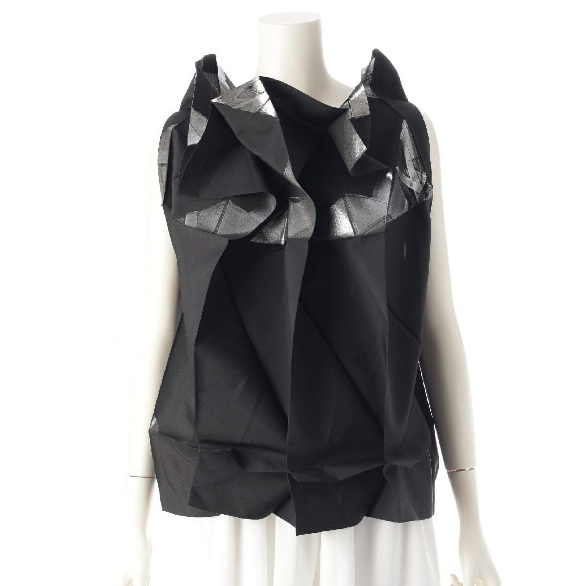 132 5. イッセイミヤケ STANDARD TOPS 折り紙 トップス プリーツ