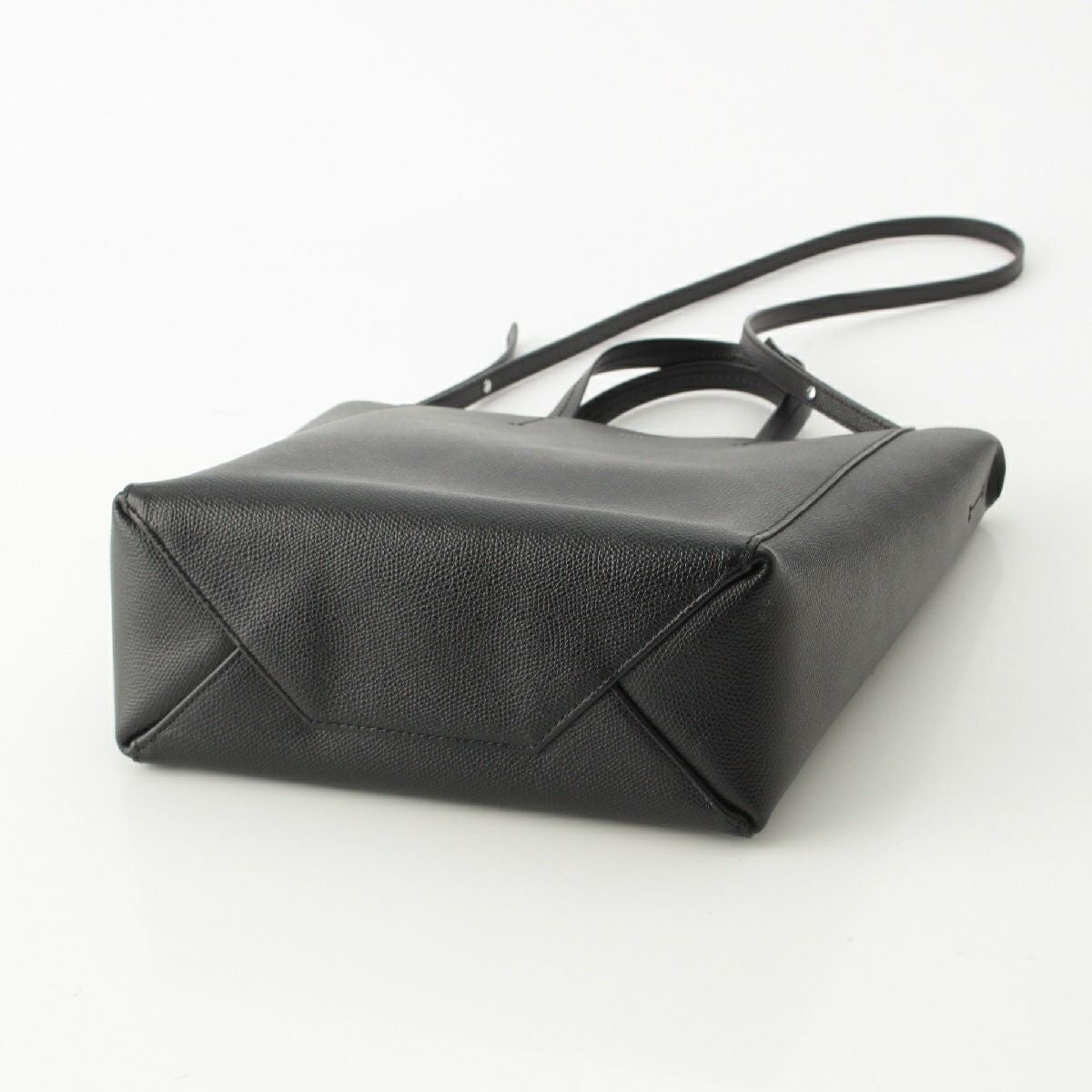 セリーヌ バーティカルカバ スモール レザー 2way ショルダー トート