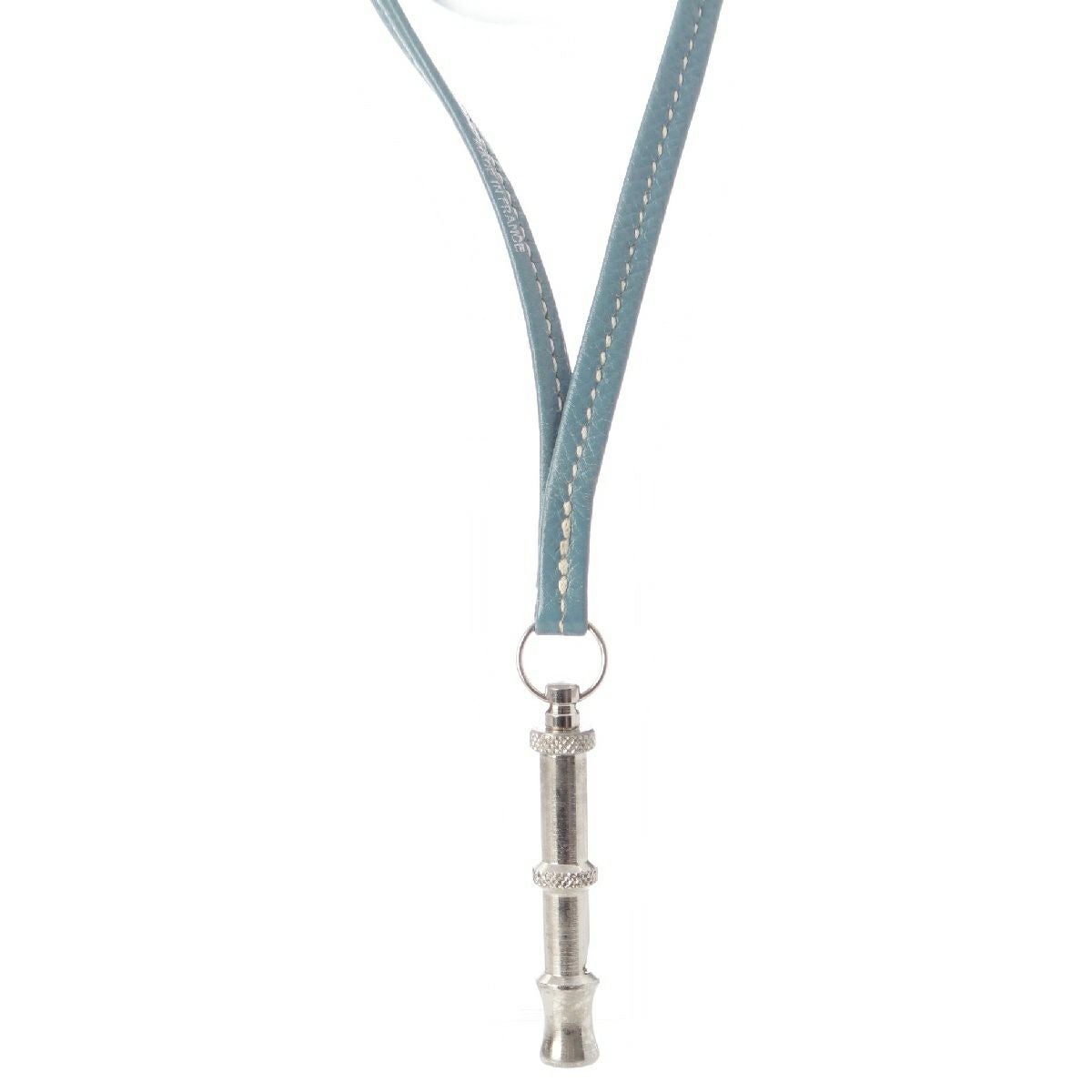 新品未使用 HERMES シフレ メタル レザー ドッグホイッスル ネックレス エルメス シフレ メタル レザー ドッグホイッスル 犬笛 ネックレス