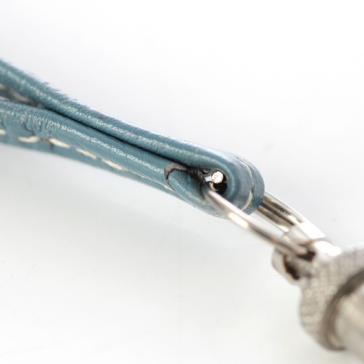 エルメス シフレ メタル レザー ドッグホイッスル 犬笛 ネックレス