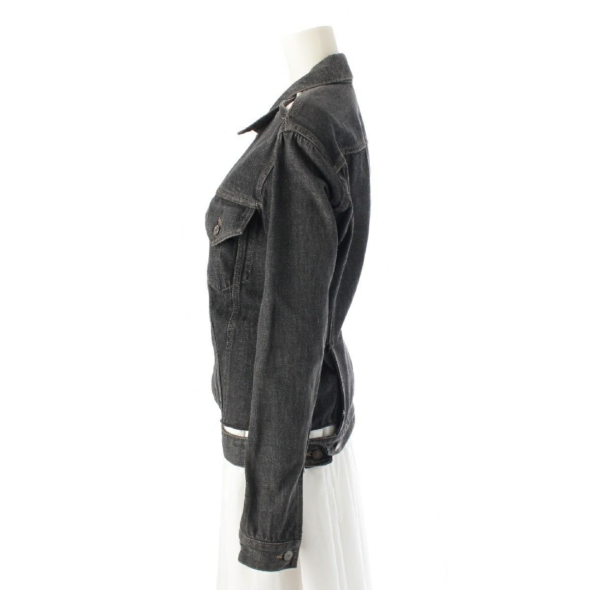 Yohji Yamamoto - ヨウジヤマモト 変形ジーンズ  デニムジャケット アウター インディゴ【中古】 ヨウジヤマモト 変形ジーンズ デニムジャケット アウター インディゴ