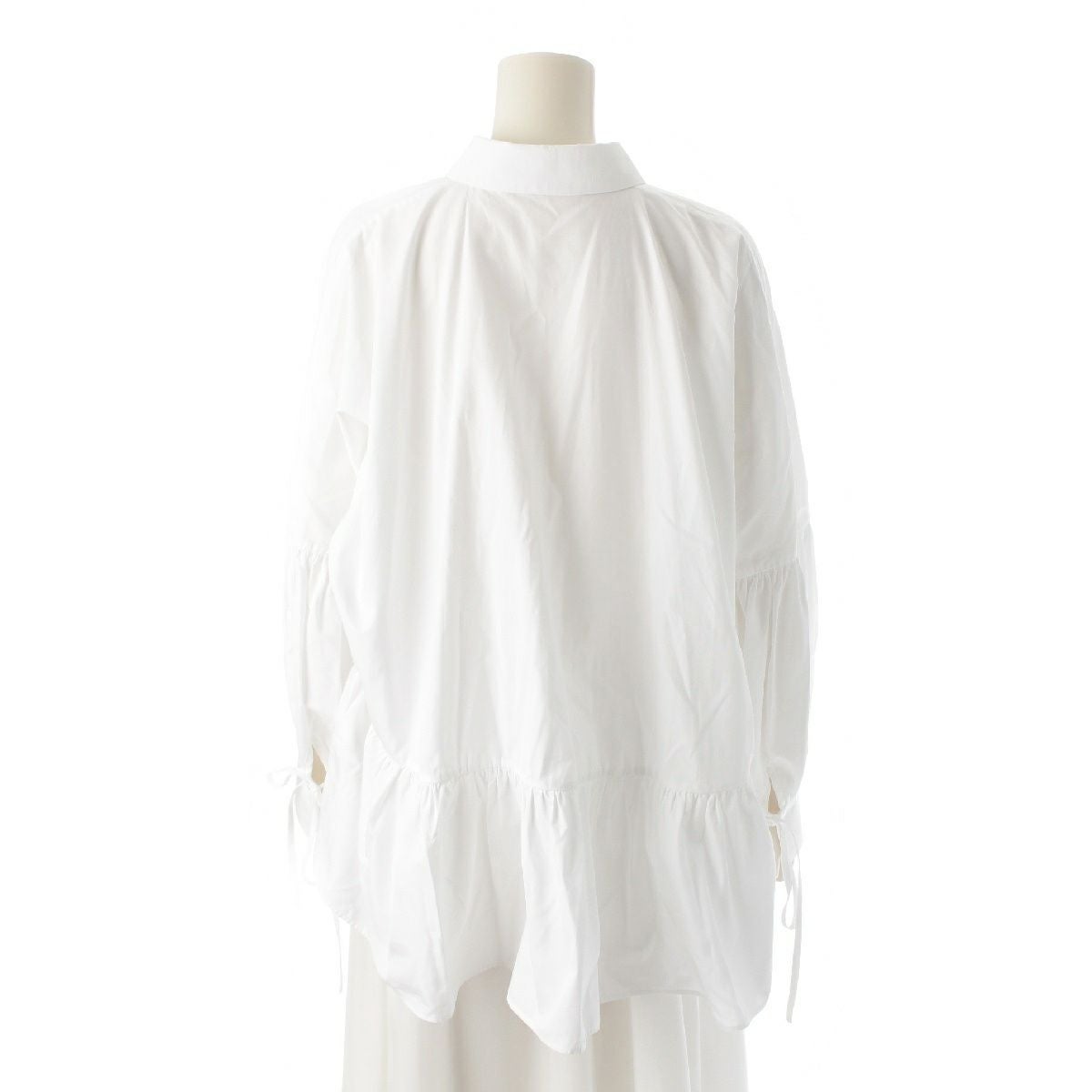 セシリーバンセン 23SS コットン ANDREA SHIRTS フレア シャツ
