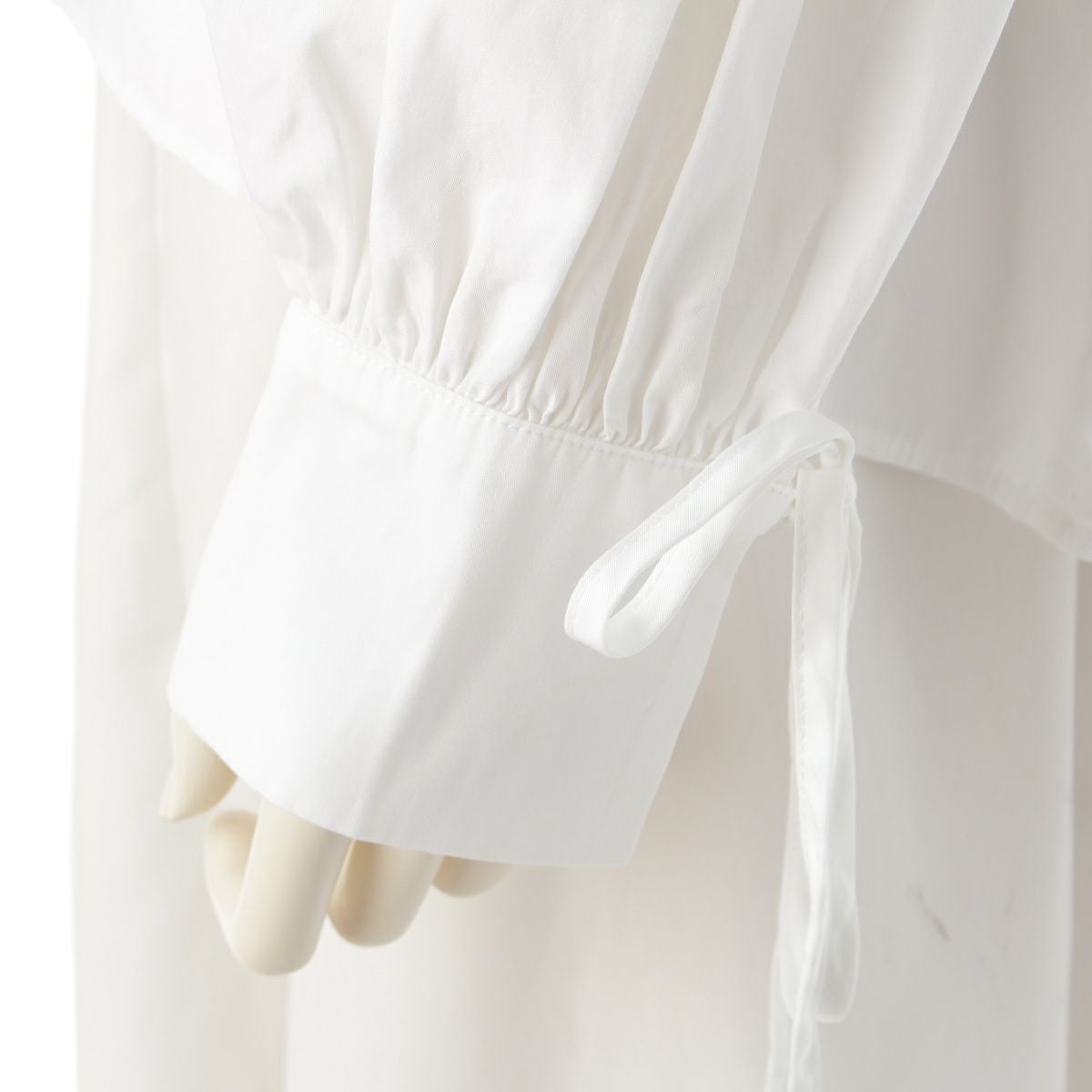 セシリーバンセン 23SS コットン ANDREA SHIRTS フレア シャツ