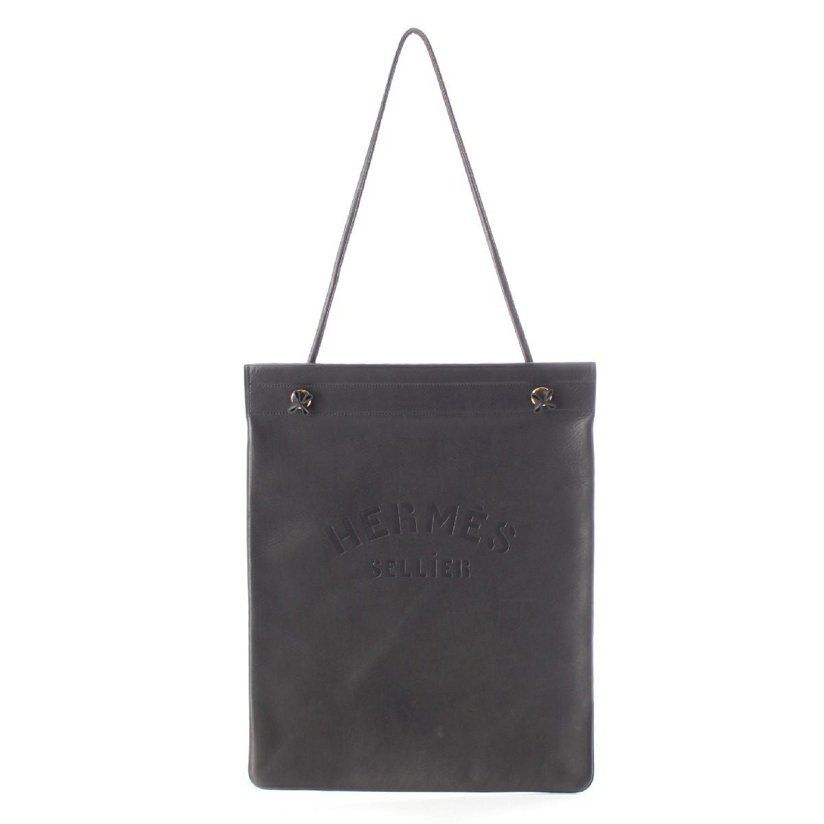 【タコス】HERMES エルメス トートバッグ アリーヌ エルメス アリーヌGM レザー トートバッグ ブラック | 中古通販 retro.jp