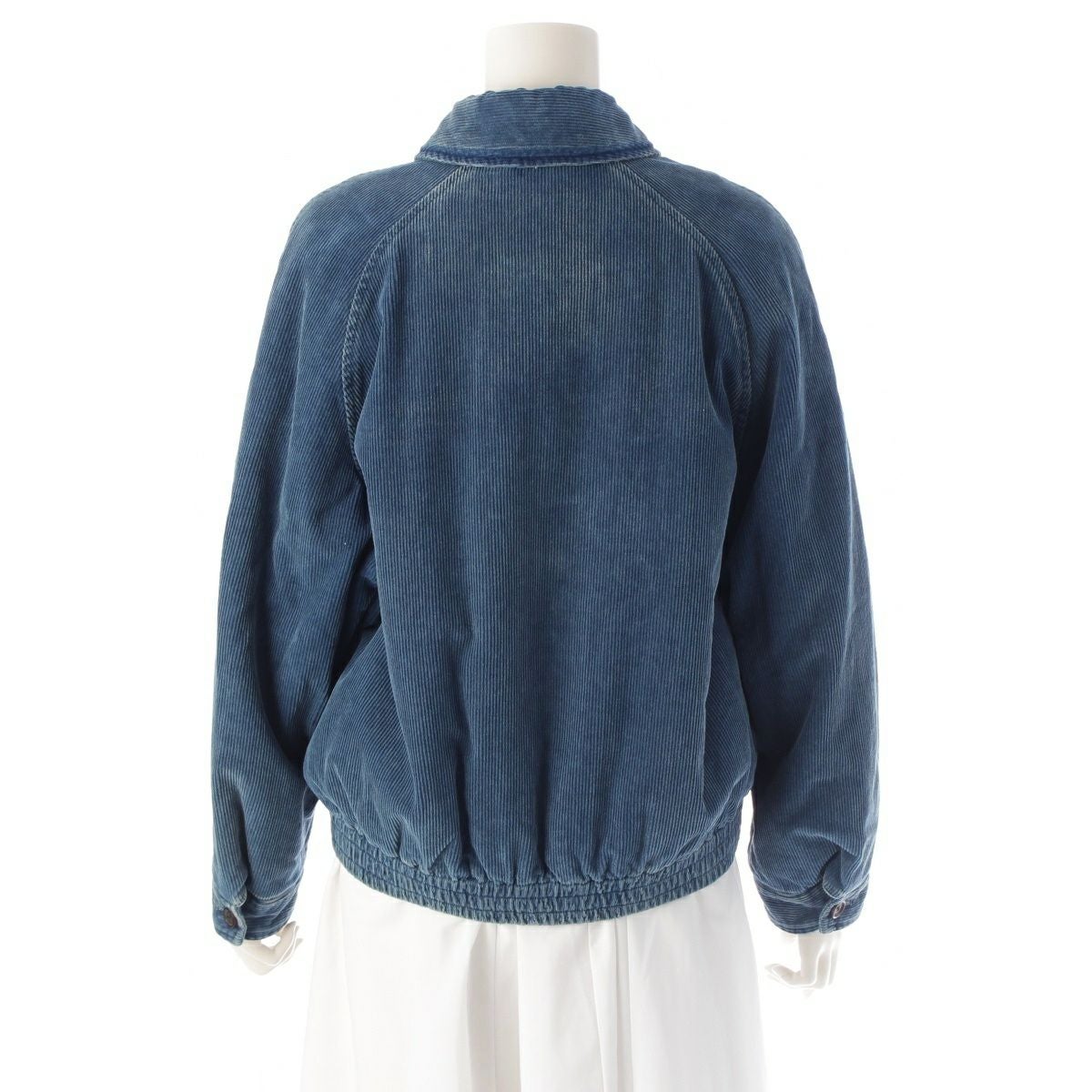 ミュウミュウ 25SS コットン ロゴ ウォッシュド フロック加工