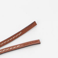 ロエベ カーフスキン アナグラム バッグ チャーム キーホルダー 