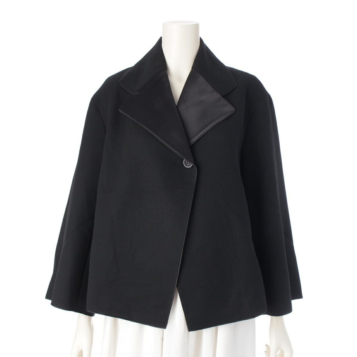 ISSEY MIYAKE - イッセイミヤケ 1999S/S ビッグラペル 1B テーラードジャケット IM91-FD016 ブラック L【中古】 イッセイミヤケ 1999S/S ビッグラペル 1B テーラードジャケット IM91