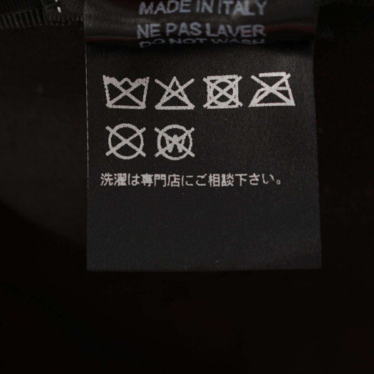 シャネル コットン CHANELロゴ バケット ハット 帽子 オレンジ M