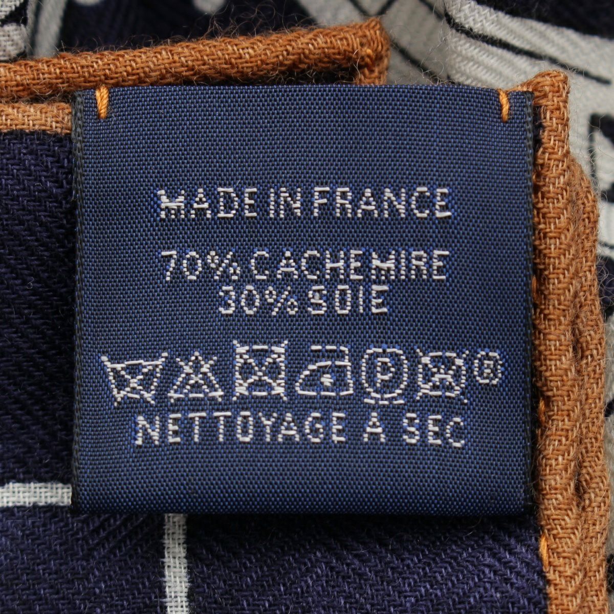 エルメス 2025AW カシシル カシミヤ シルク カレジェアン 140
