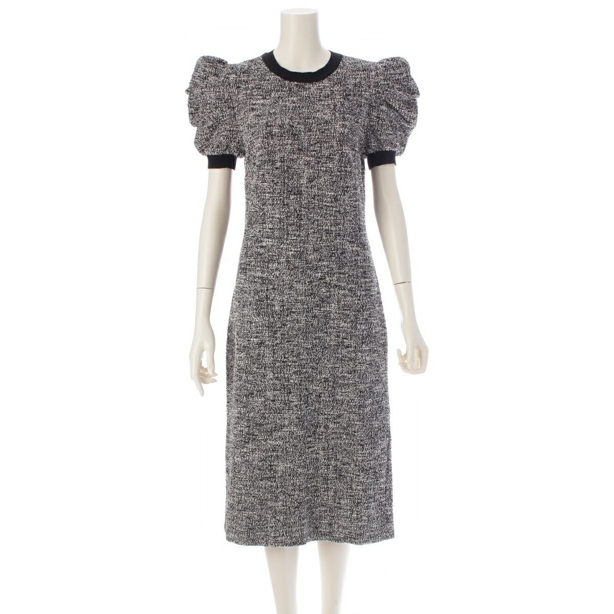 マックスマーラ 24SS LETI MIDI DRESS パフスリーブ ワンピース ドレス