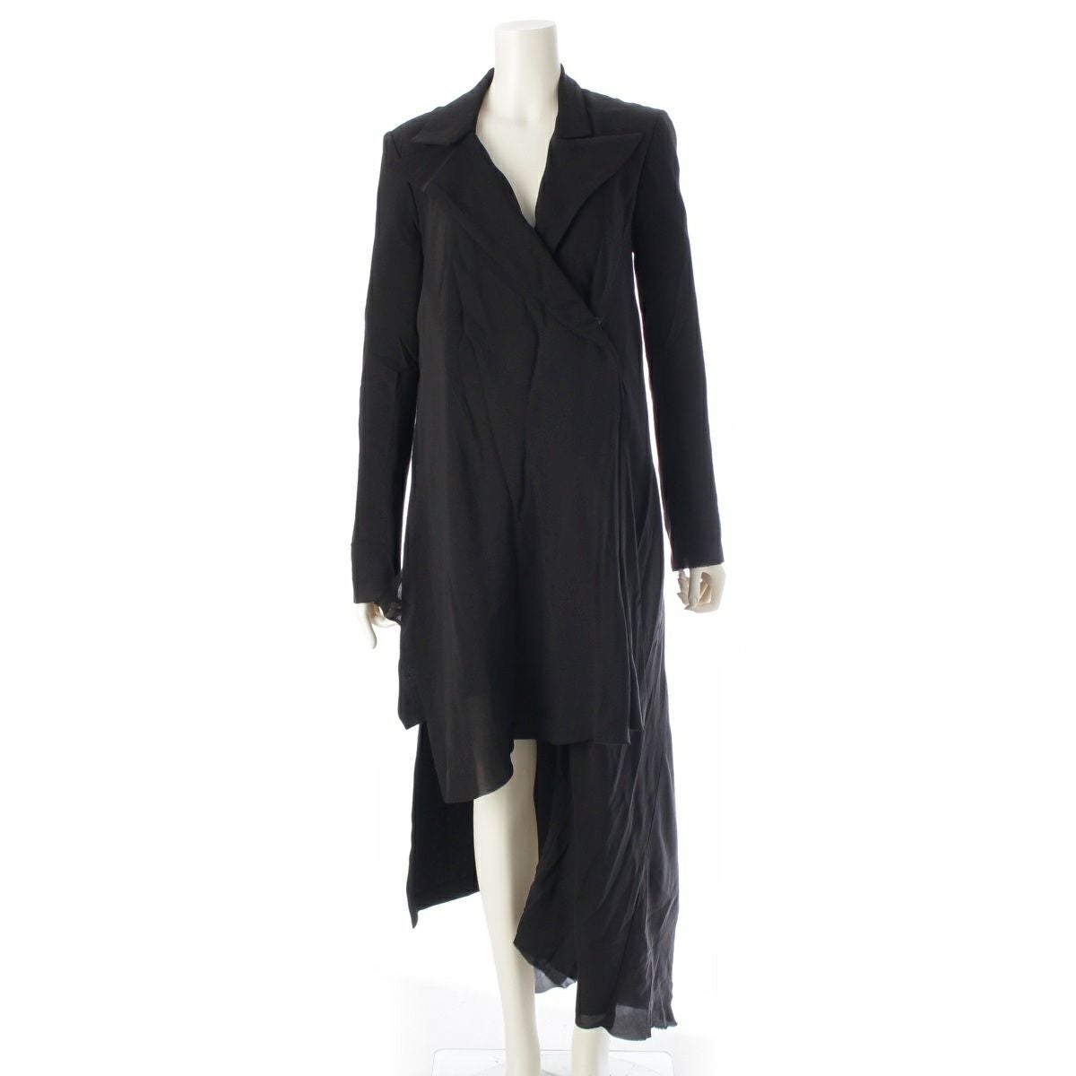 2 コート アシンメトリー FEMME Yamamoto Yohji 新品未使用 Yohji ビッグジャケット FX-J21-006 Yamamoto（ヨウジヤマモト） ジャケット・アウター