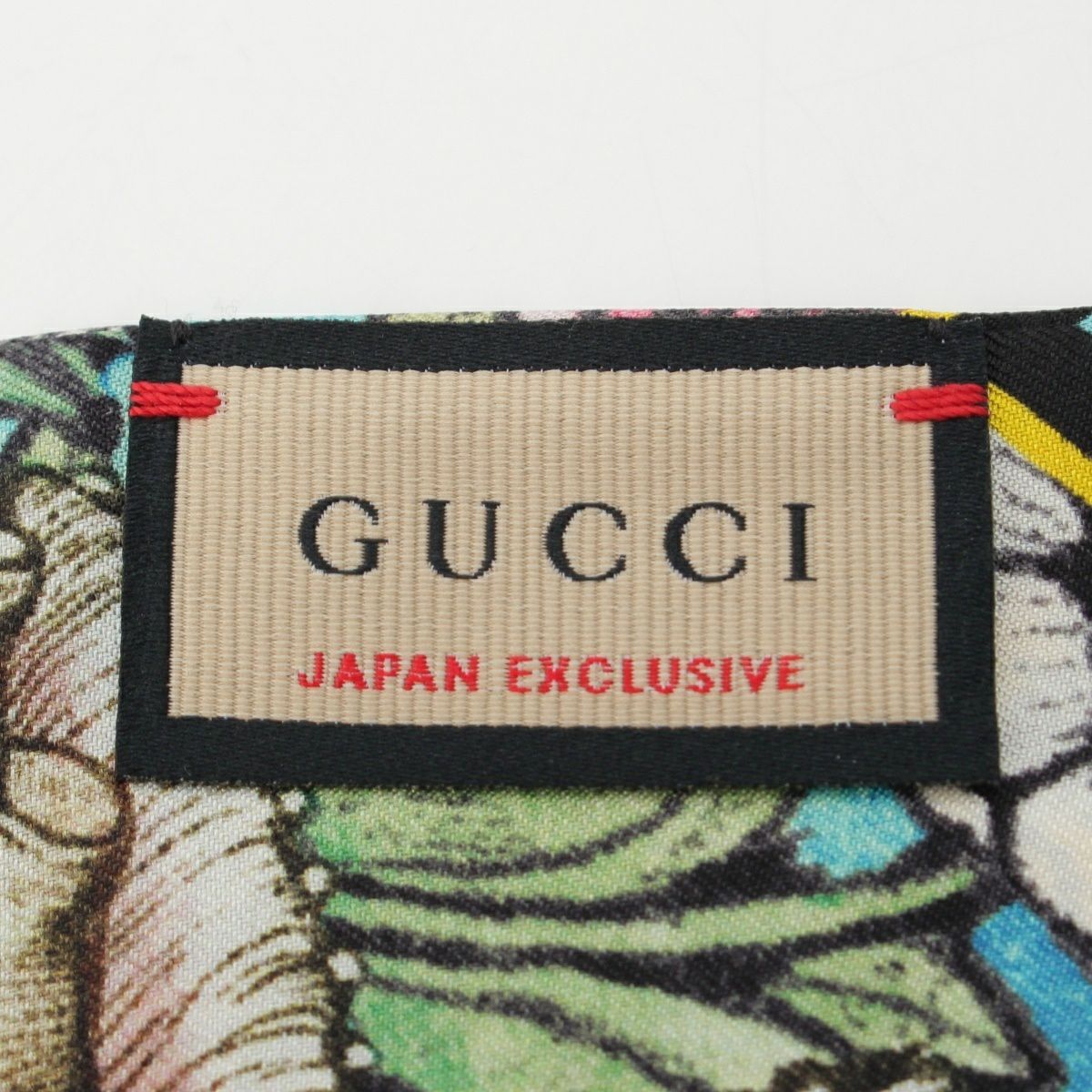 GUCCI ヒグチユウコ　ネックボウ　猫　シルクスカーフ 新品 グッチ ヒグチユウコ YUKO HIGUCHI シルク フラワー キャット