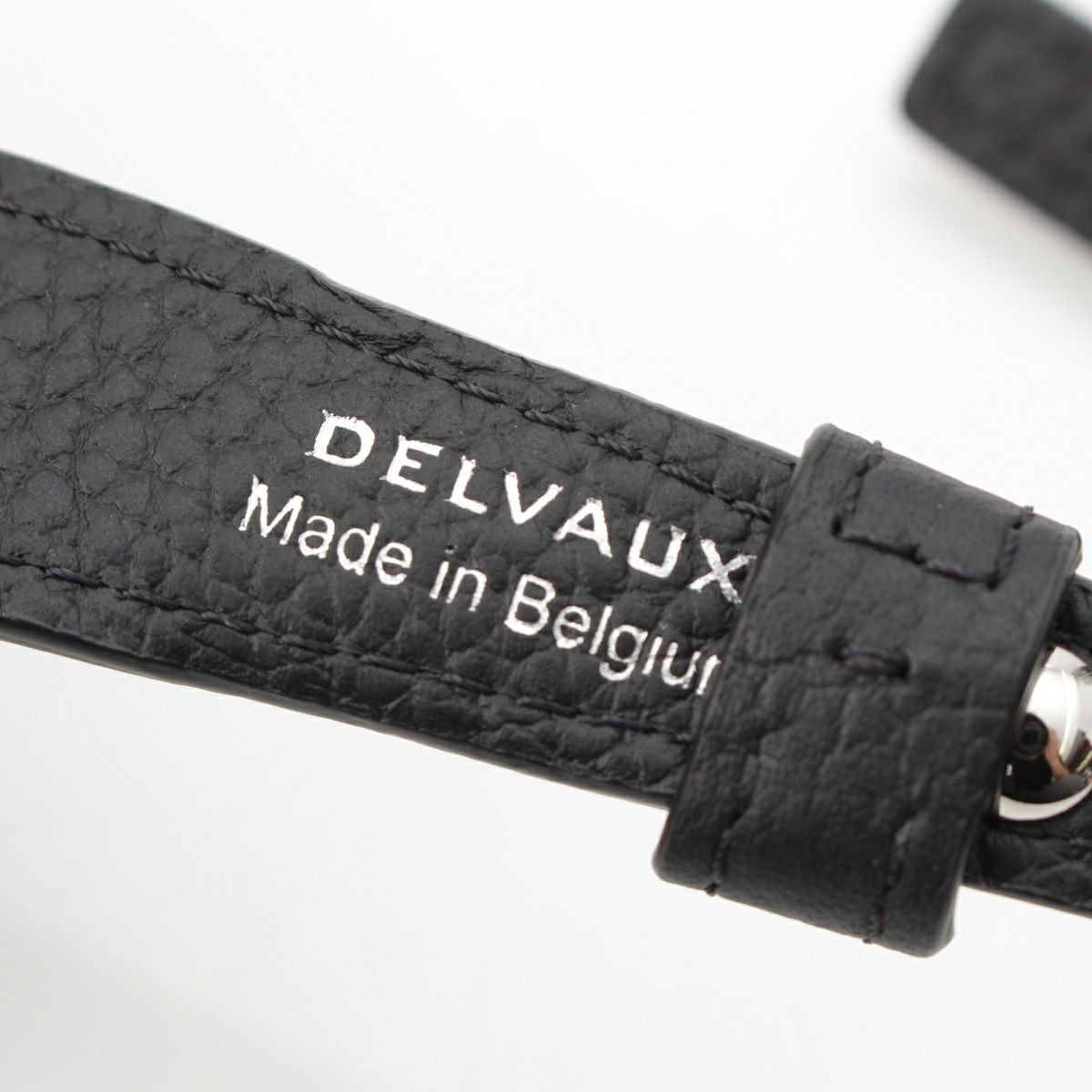 デルヴォー Adjustable Long Strap レザー ショルダーストラップ